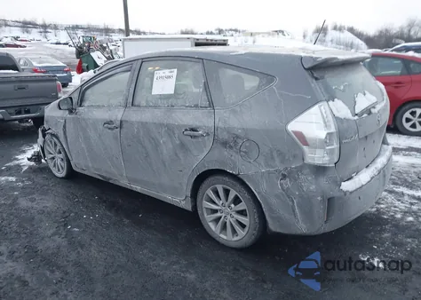 2013 Toyota Prius V Five from USA, damaged, VIN JTDZN3EU7D3282910